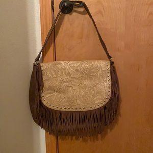 Blazin roxxs: Purse/bag  color: brown/tan
